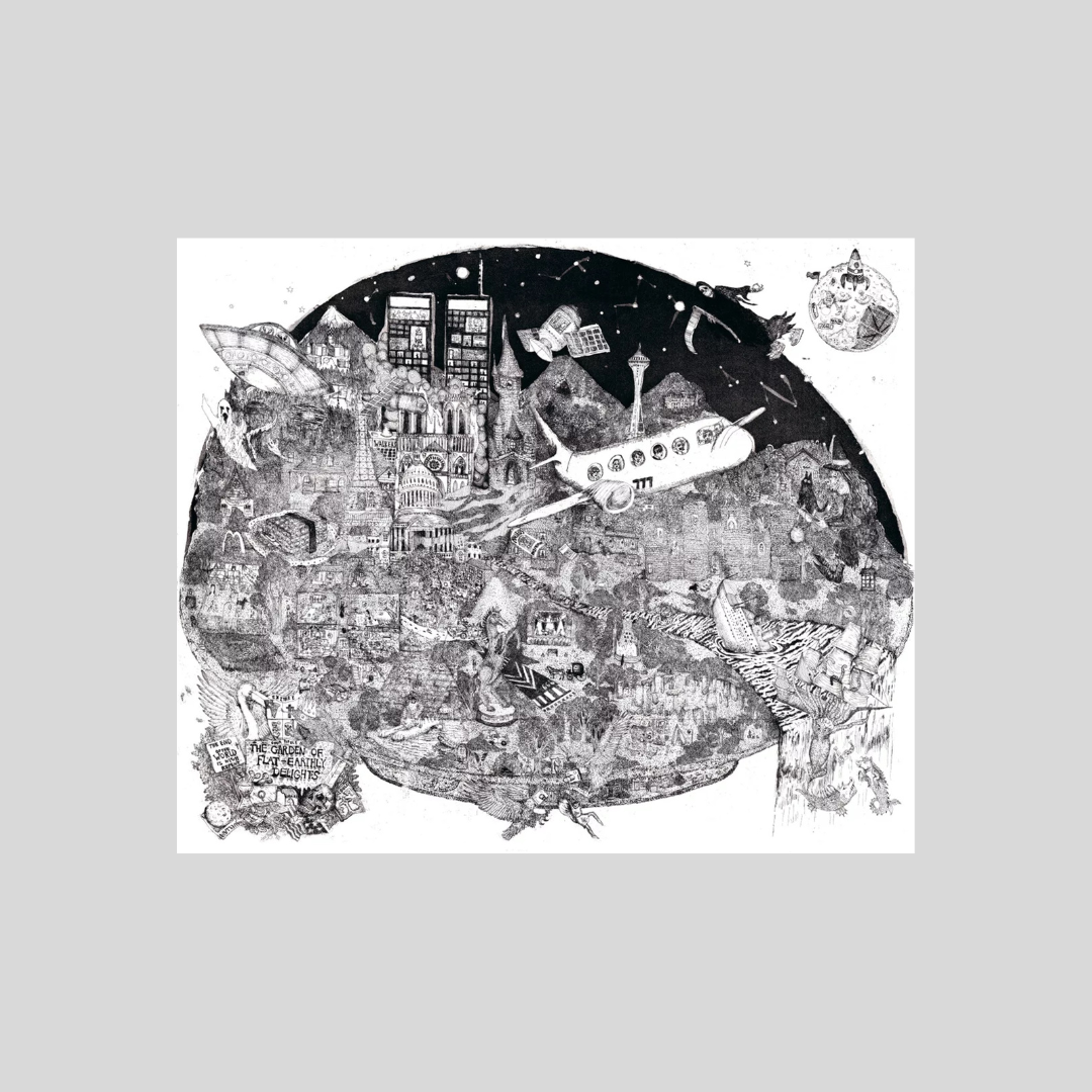 The Garden of Flat- Earthly delights - Versus Arts