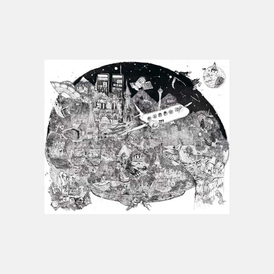 The Garden of Flat- Earthly delights - Versus Arts