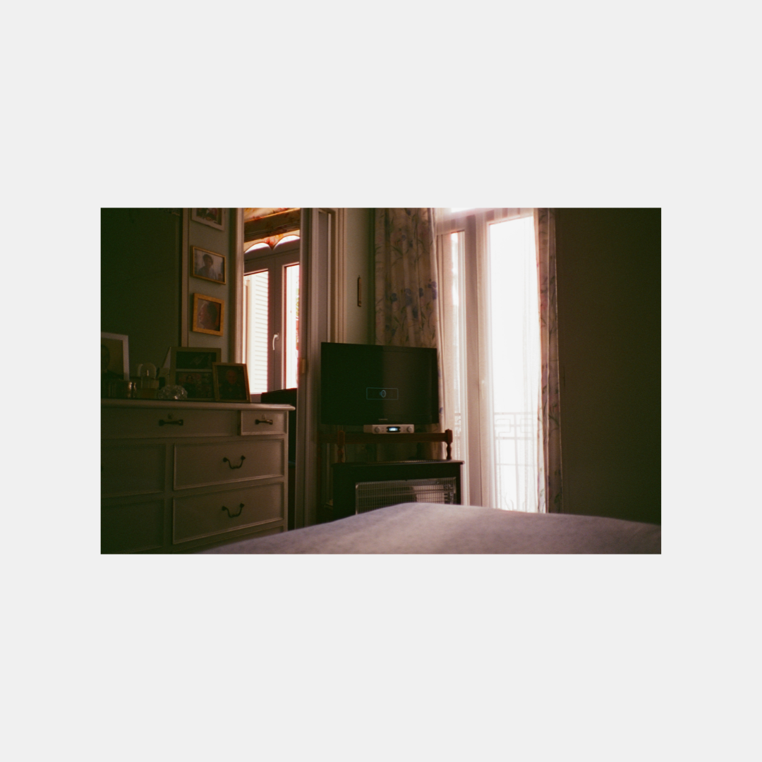 Untitled artwork custom framed with artglass