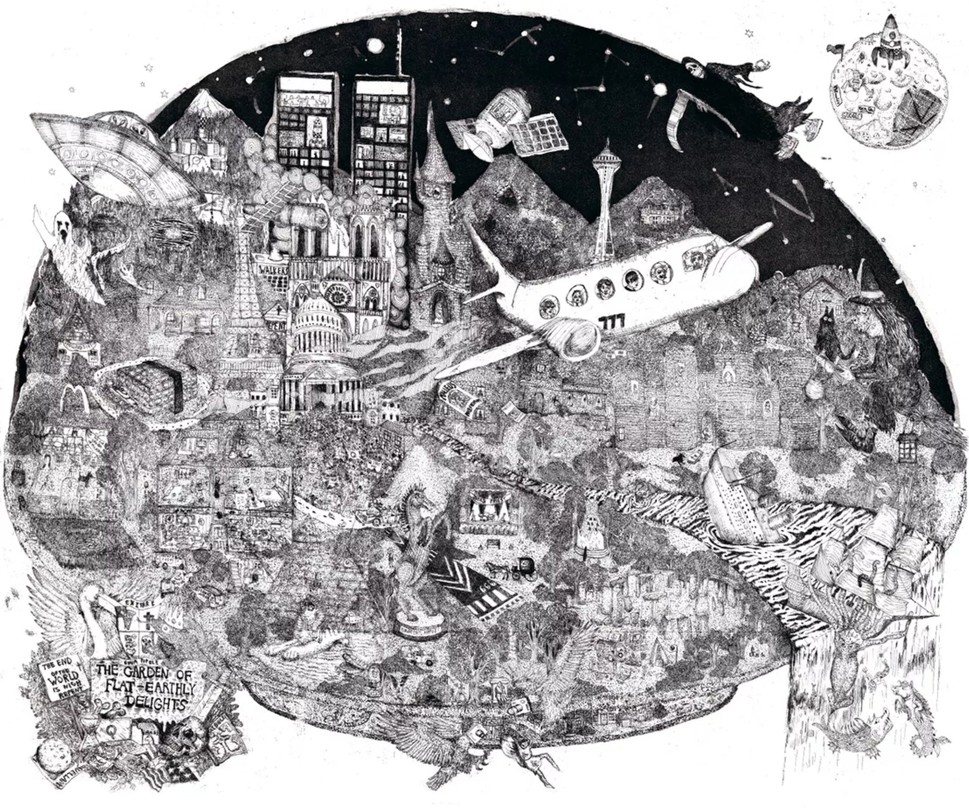 The Garden of Flat- Earthly delights - Versus Arts