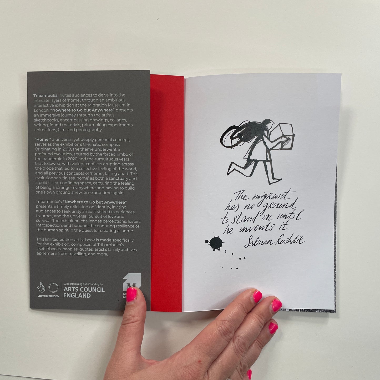 Nowhere to Go but Anywhere / Artist Book - Versus Arts