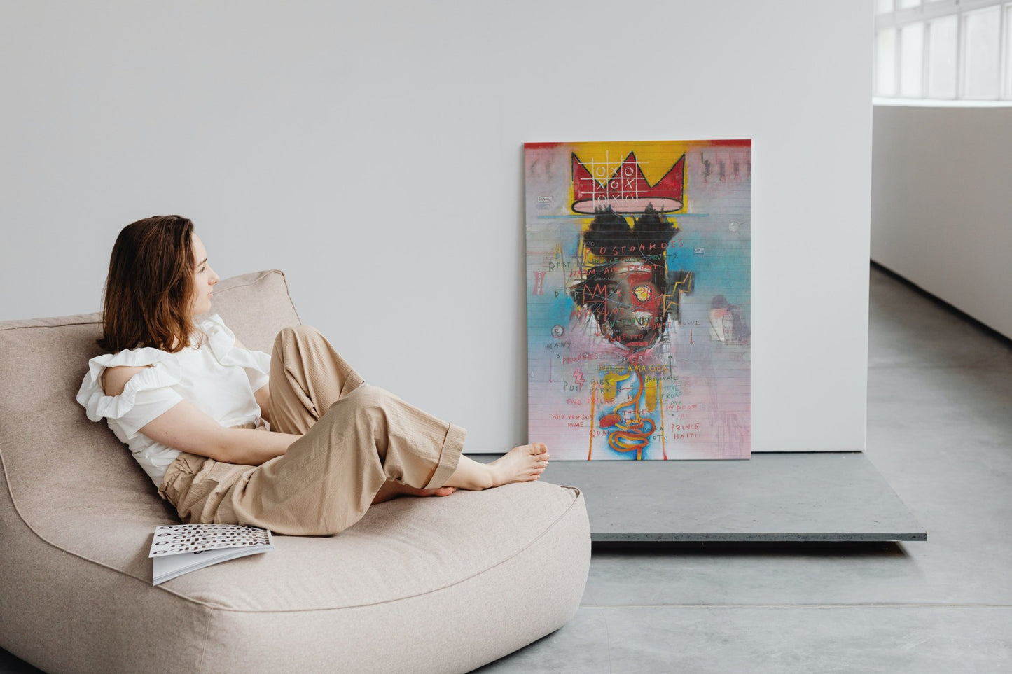 Framed Artwork Baquiat's Crown - Versus Arts | Framing & Gallery