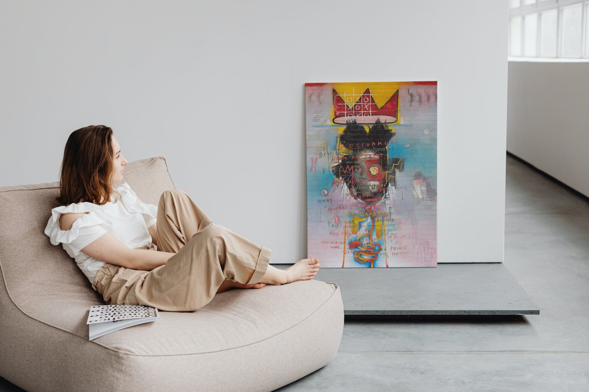 Framed Artwork Baquiat's Crown - Versus Arts | Framing & Gallery