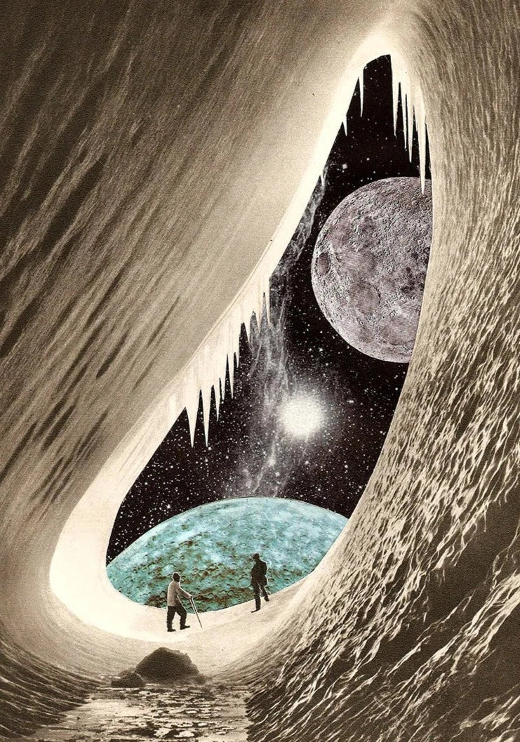 Bespoke Frame Artwork: Explorers - Versus Arts | Framing & Gallery