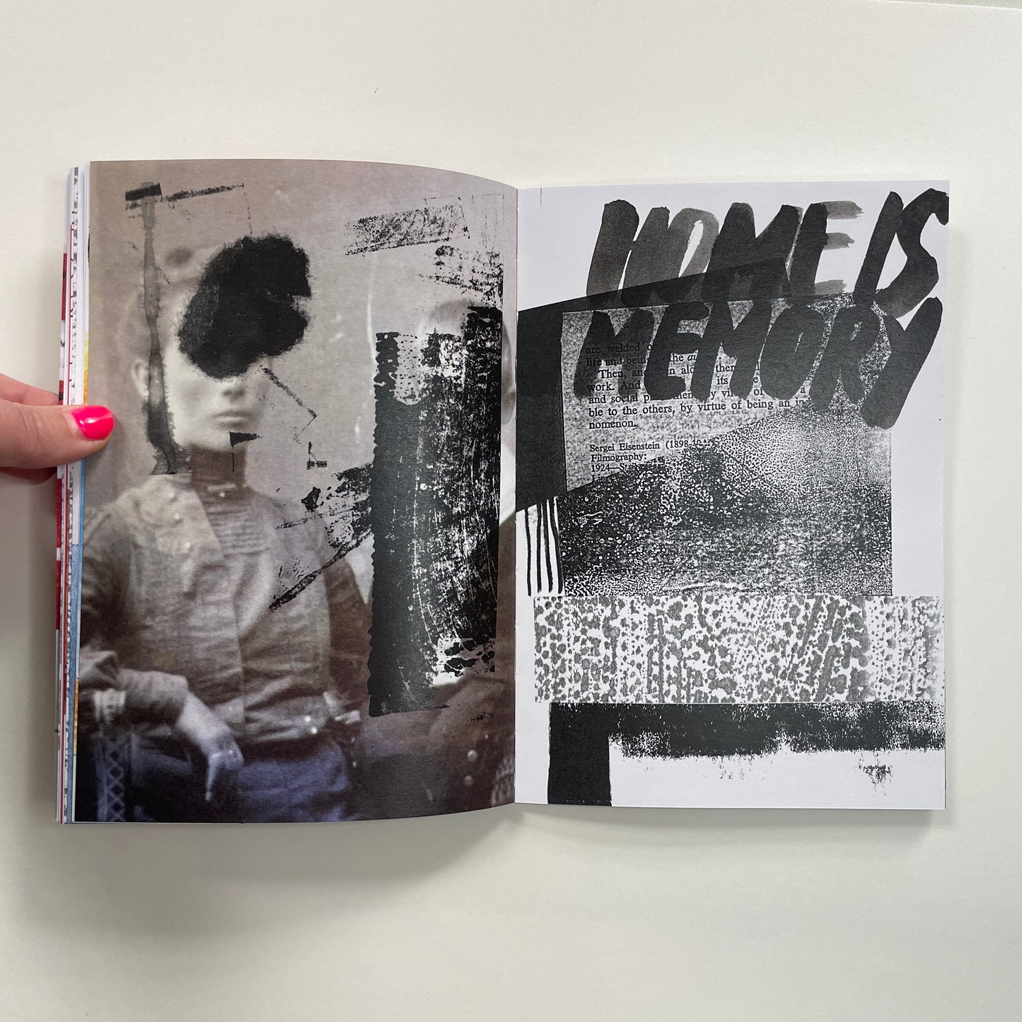 Nowhere to Go but Anywhere / Artist Book