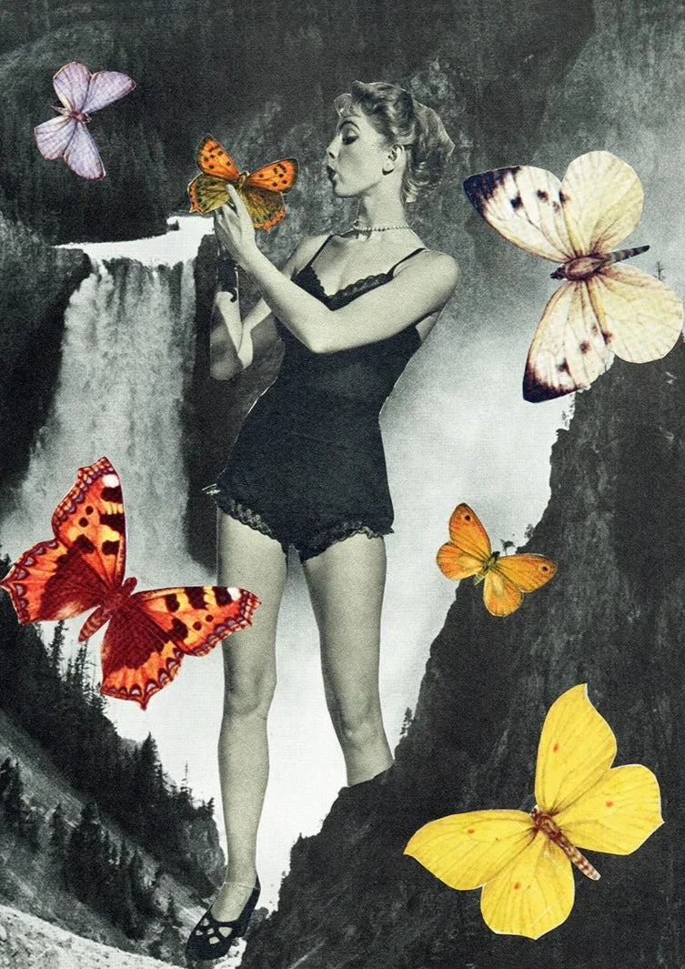 Bespoke Frame Artwork: Butterflies Go Flutter by - Versus Arts | Framing & Gallery